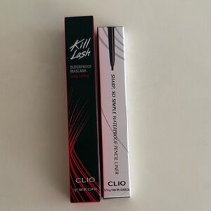 Clio Kill Lash Mascara and Eyeliner Set